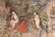 Jorg Ratgeb Scenes from the Life of Prophet Elijah oil painting artist